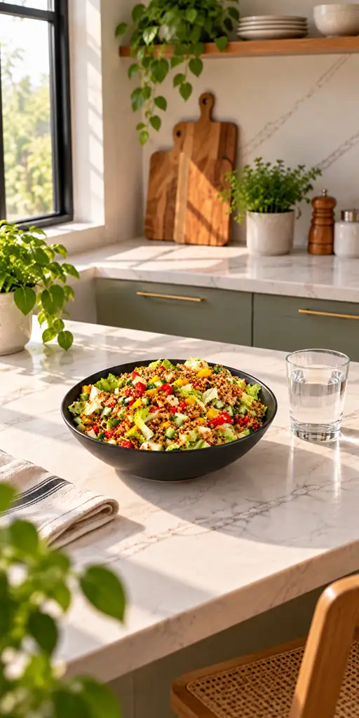 quinoa salad with lettuce 18 oab